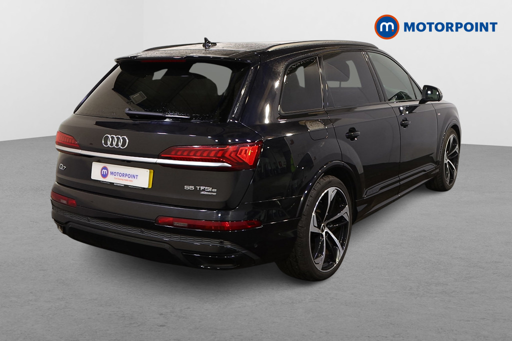 Audi Q7 Black Edition Automatic Petrol Plug-In Hybrid SUV - Stock Number (1598028) - Drivers side rear corner