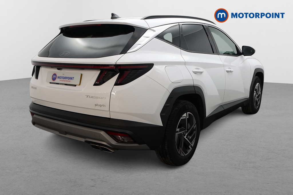 Hyundai Tucson Premium Automatic Petrol Plug-In Hybrid SUV - Stock Number (1610960) - Drivers side rear corner