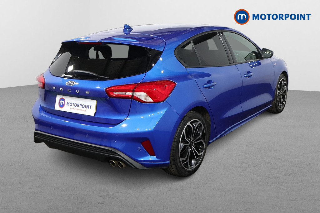 Ford Focus St-Line X Automatic Petrol Hatchback - Stock Number (1611395) - Drivers side rear corner