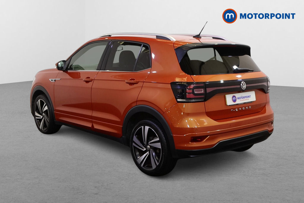 Volkswagen T-Cross R-Line Manual Petrol SUV - Stock Number (1611556) - Passenger side rear corner
