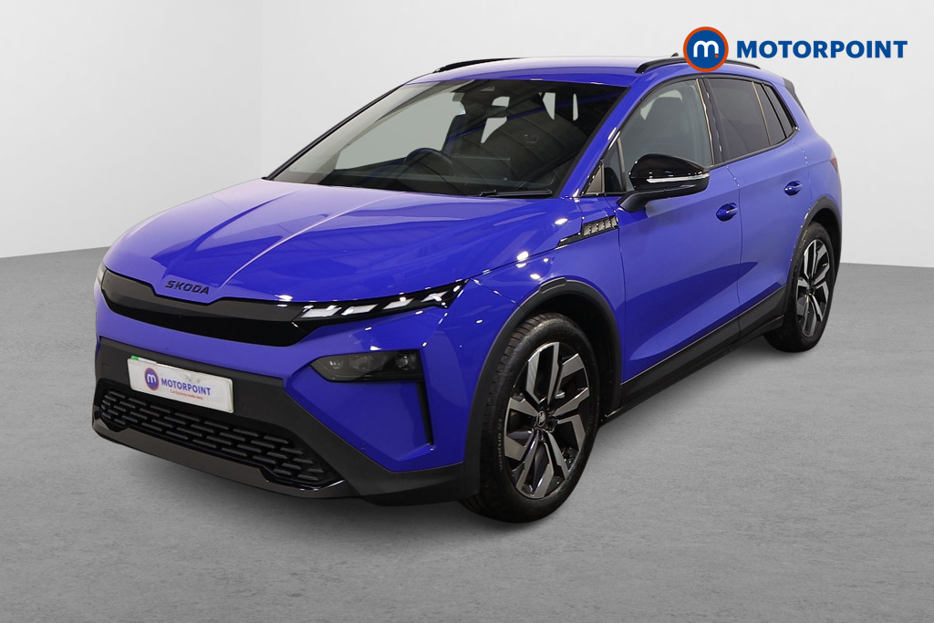 Skoda Elroq Sportline Automatic Electric SUV - Stock Number (1616128) - Passenger side front corner