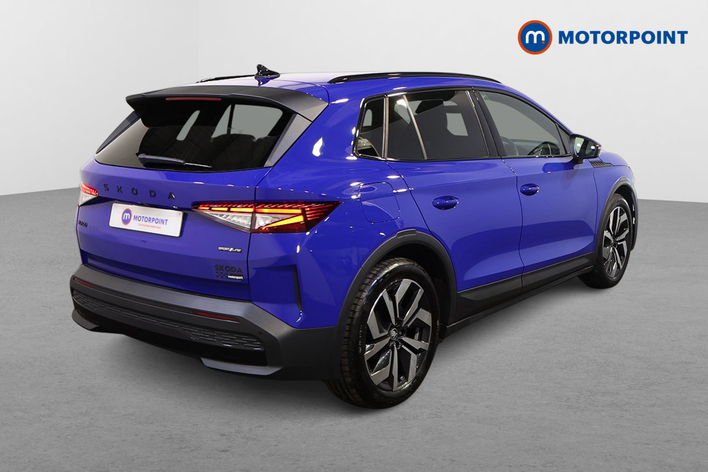 Skoda Elroq Sportline Automatic Electric SUV - Stock Number (1616128) - Drivers side rear corner