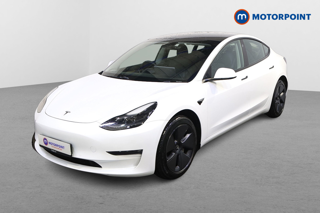 Tesla Model 3 Long Range Automatic Electric Saloon - Stock Number (1607631) - Passenger side front corner