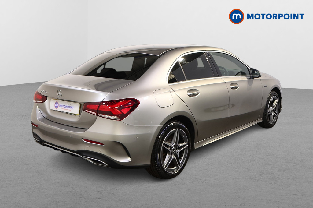 Mercedes-Benz A Class Amg Line Automatic Petrol Plug-In Hybrid Saloon - Stock Number (1609619) - Drivers side rear corner