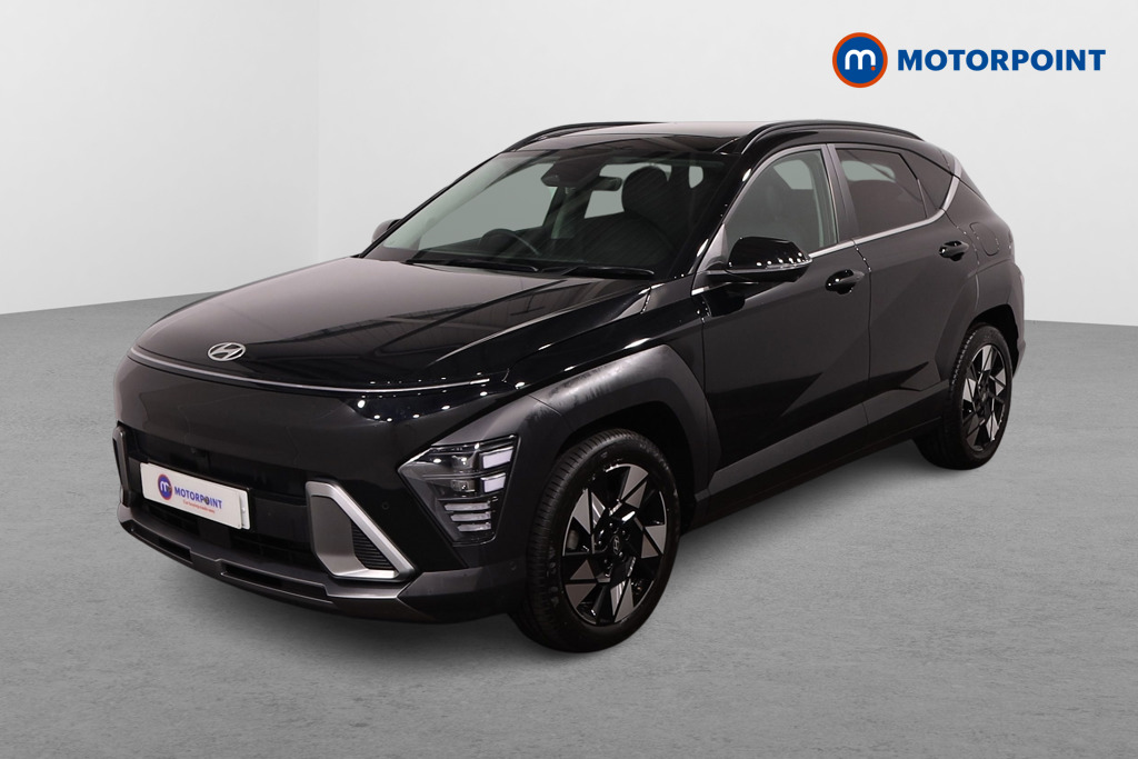 Hyundai Kona Ultimate Automatic Petrol-Electric Hybrid SUV - Stock Number (1610866) - Passenger side front corner