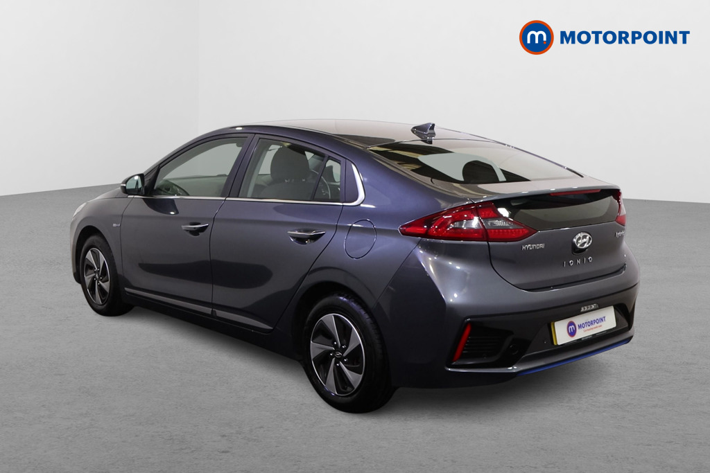 Hyundai Ioniq Premium Automatic Petrol-Electric Hybrid Hatchback - Stock Number (1612009) - Passenger side rear corner