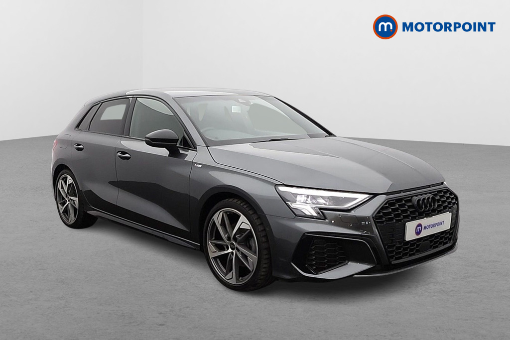 Audi A3 Black Edition Manual Petrol Hatchback - Stock Number (1612062) - Drivers side front corner