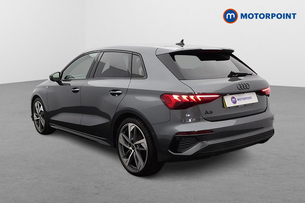 Audi A3 Black Edition Manual Petrol Hatchback - Stock Number (1612062) - Passenger side rear corner