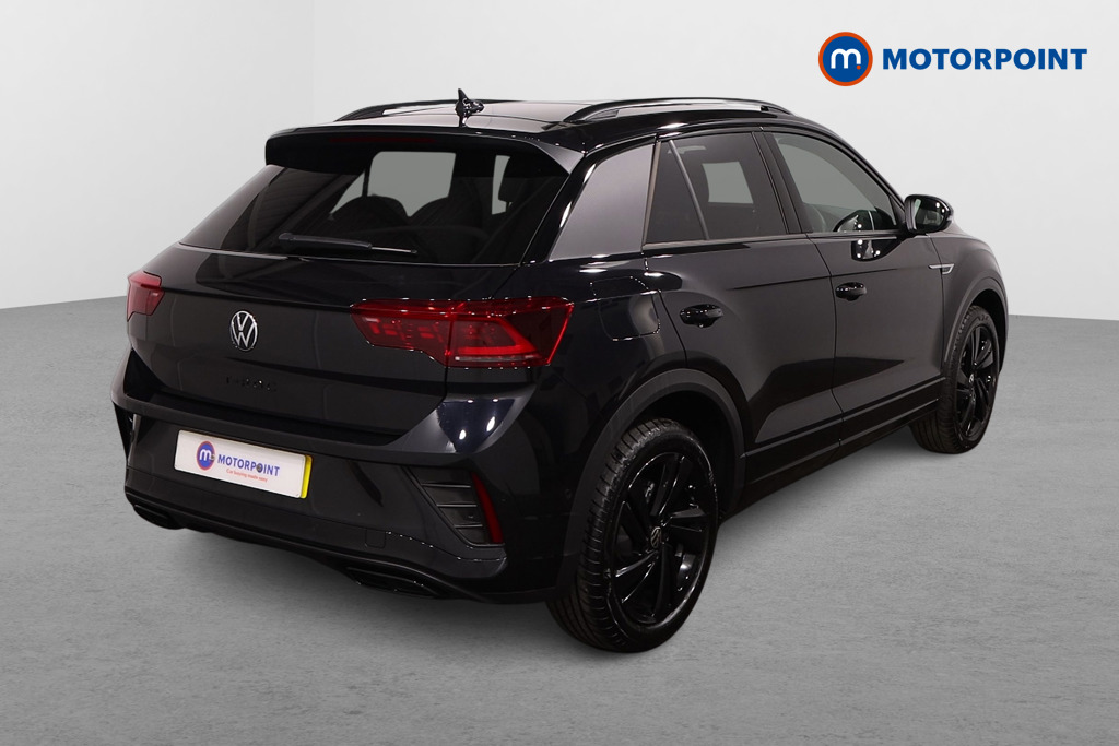 Volkswagen T-Roc Black Edition Automatic Petrol SUV - Stock Number (1614645) - Drivers side rear corner