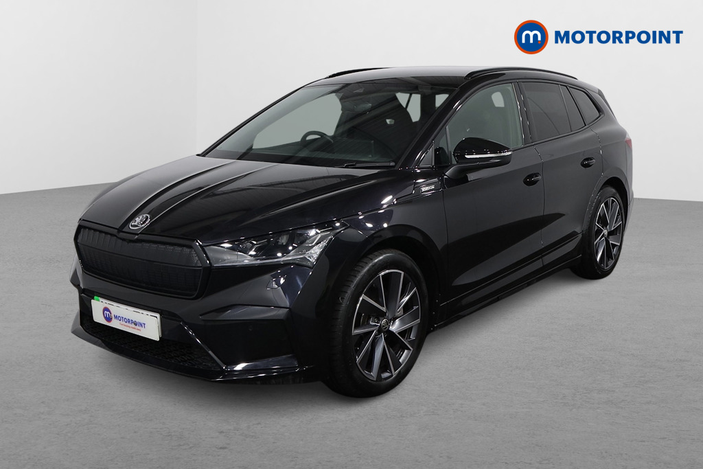 Skoda Enyaq Sportline Plus Automatic Electric SUV - Stock Number (1616604) - Passenger side front corner