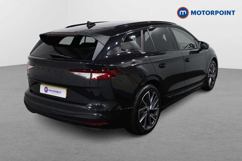 Skoda Enyaq Sportline Plus Automatic Electric SUV - Stock Number (1616604) - Drivers side rear corner