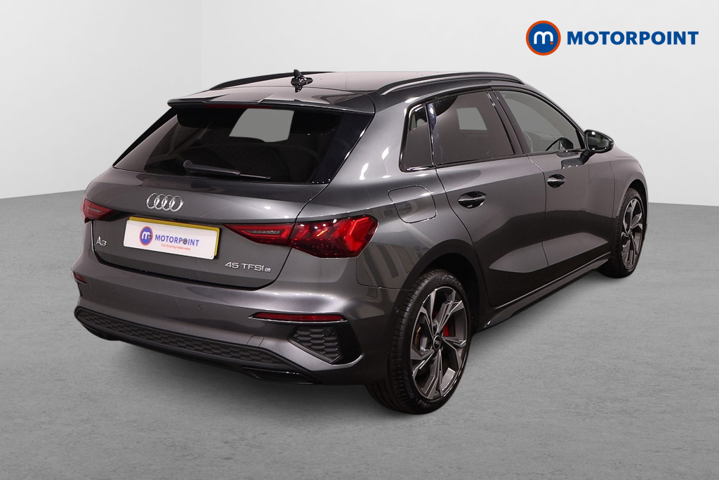Audi A3 S Line Competition Automatic Petrol Plug-In Hybrid Hatchback - Stock Number (1617147) - Drivers side rear corner