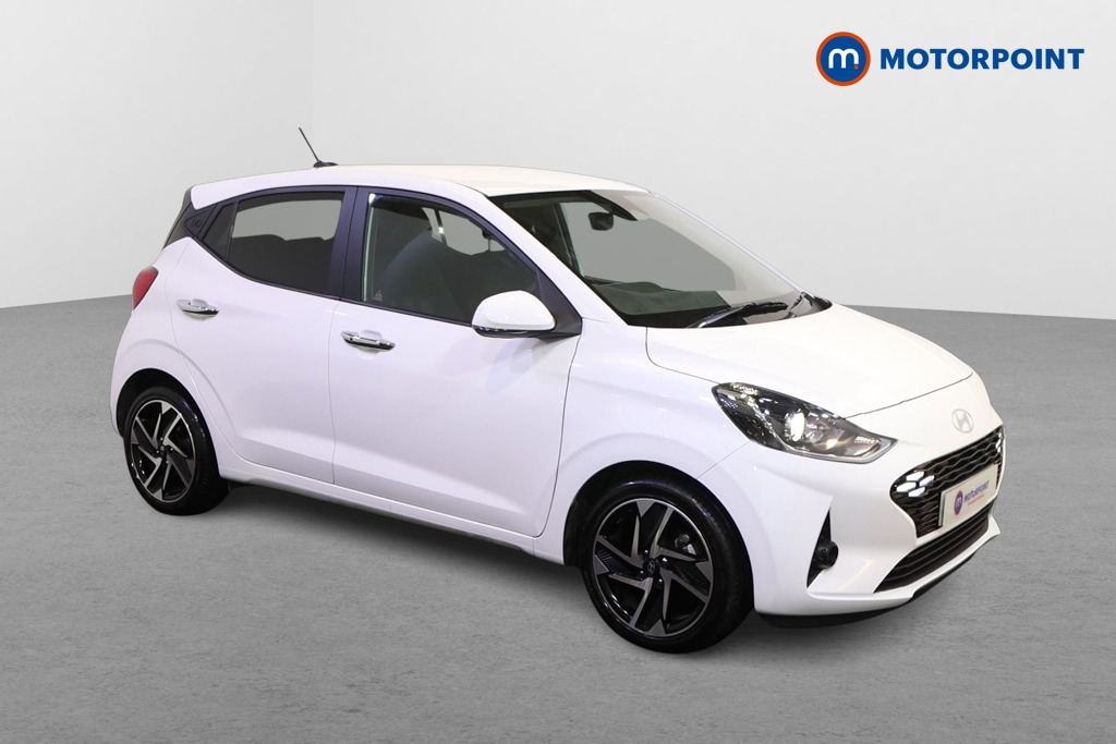 Hyundai I10 Premium Manual Petrol Hatchback - Stock Number (1618478) - Drivers side front corner