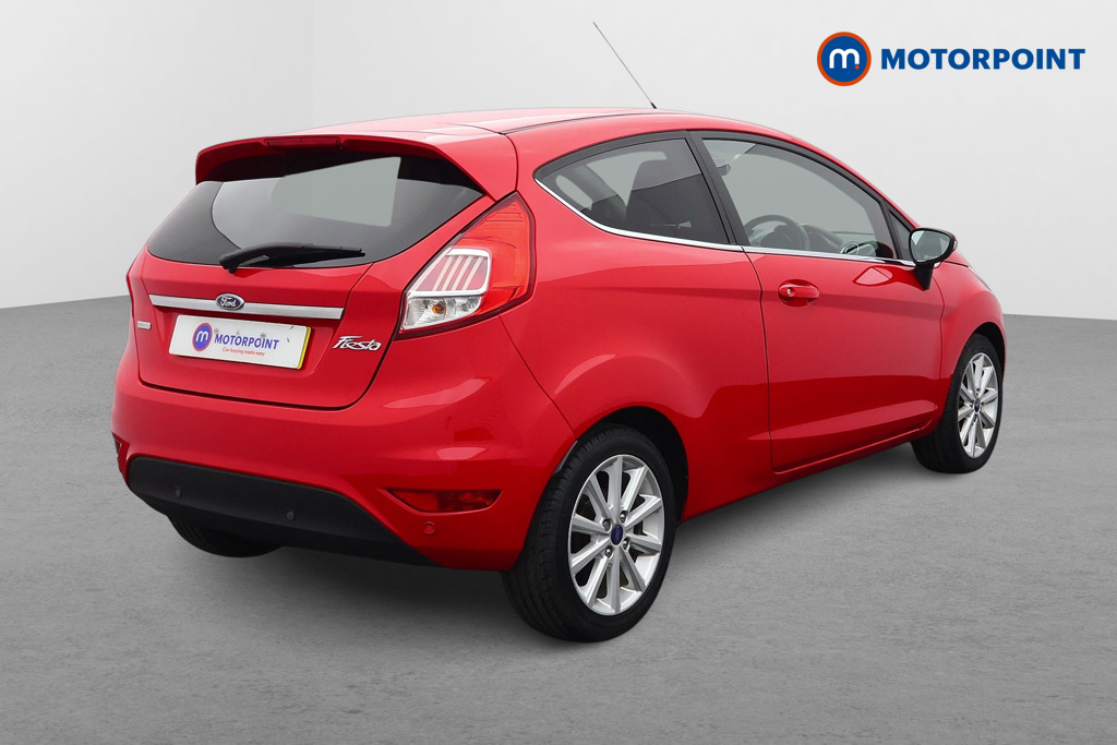 Ford Fiesta Titanium Manual Petrol Hatchback - Stock Number (1611302) - Drivers side rear corner