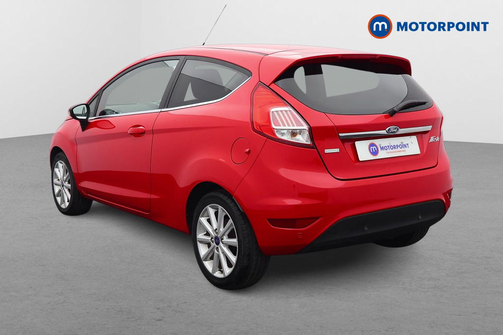 Ford Fiesta Titanium Manual Petrol Hatchback - Stock Number (1611302) - Passenger side rear corner