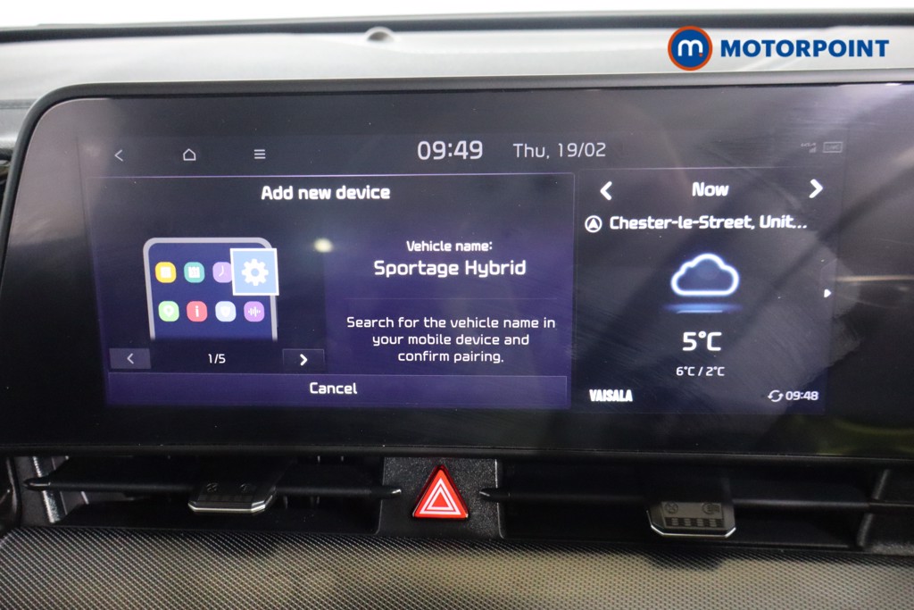 KIA Sportage Gt-Line Automatic Petrol-Electric Hybrid SUV - Stock Number (1611817) - 7th supplementary image