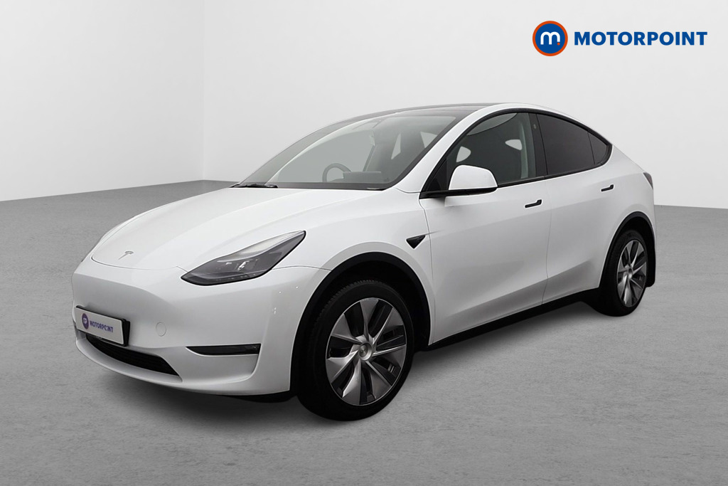 Tesla Model Y Long Range Automatic Electric SUV - Stock Number (1612050) - Passenger side front corner