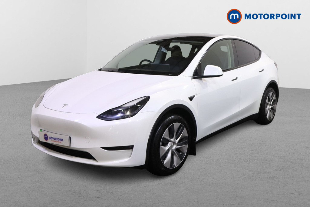 Tesla Model Y Long Range Automatic Electric SUV - Stock Number (1616500) - Passenger side front corner