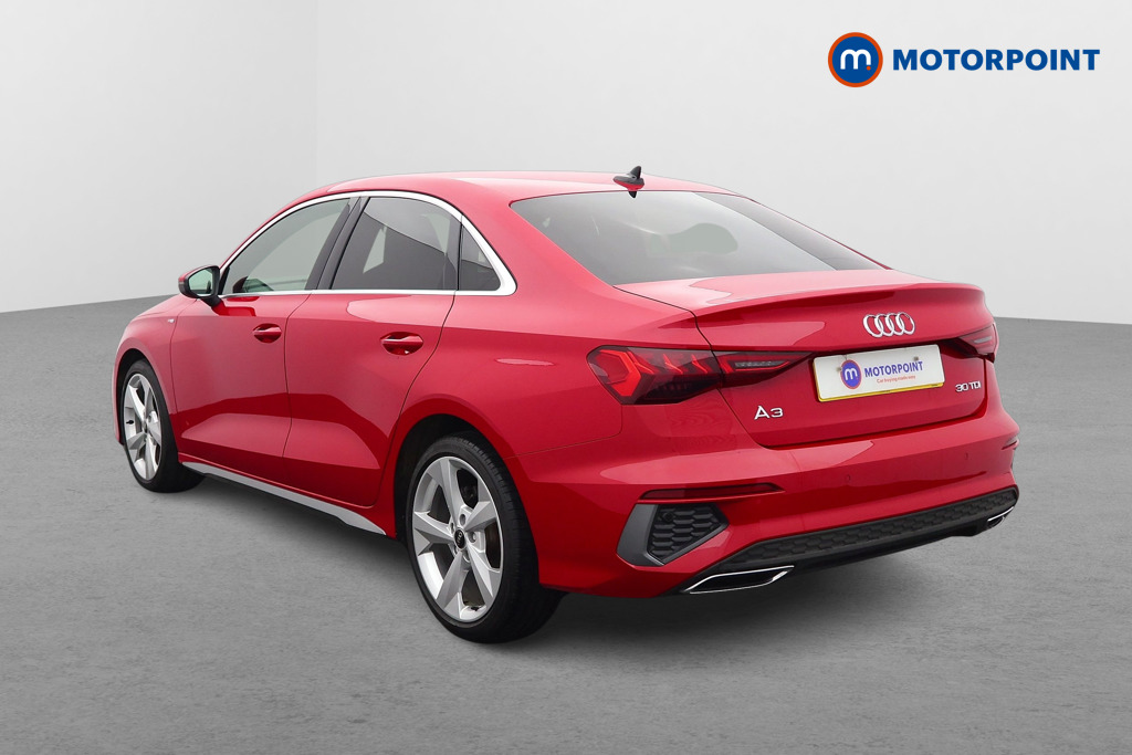 Audi A3 S Line Manual Diesel Saloon - Stock Number (1616733) - Passenger side rear corner