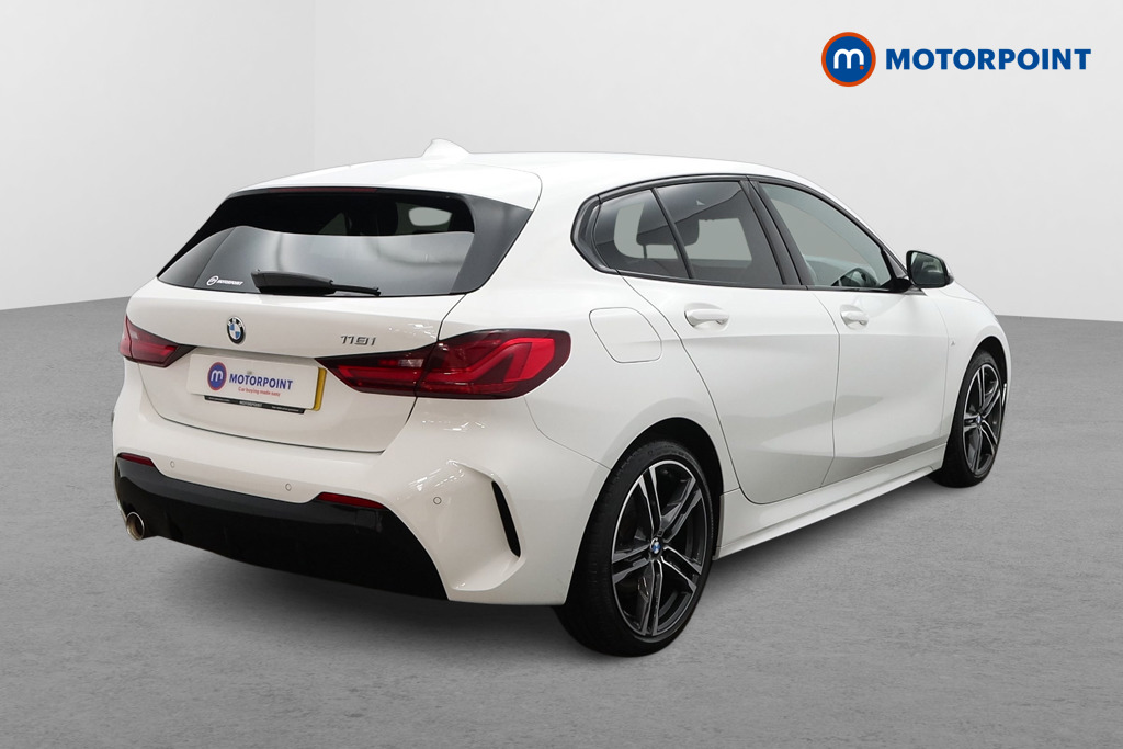 BMW 1 Series M Sport Manual Petrol Hatchback - Stock Number (1617378) - Drivers side rear corner