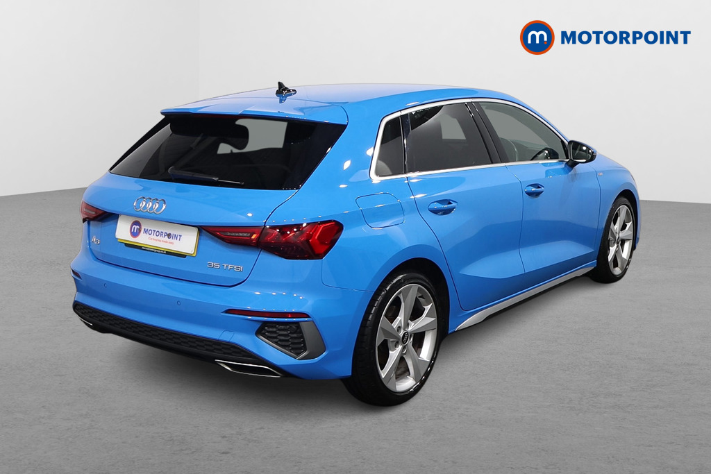 Audi A3 S Line Automatic Petrol Hatchback - Stock Number (1617797) - Drivers side rear corner