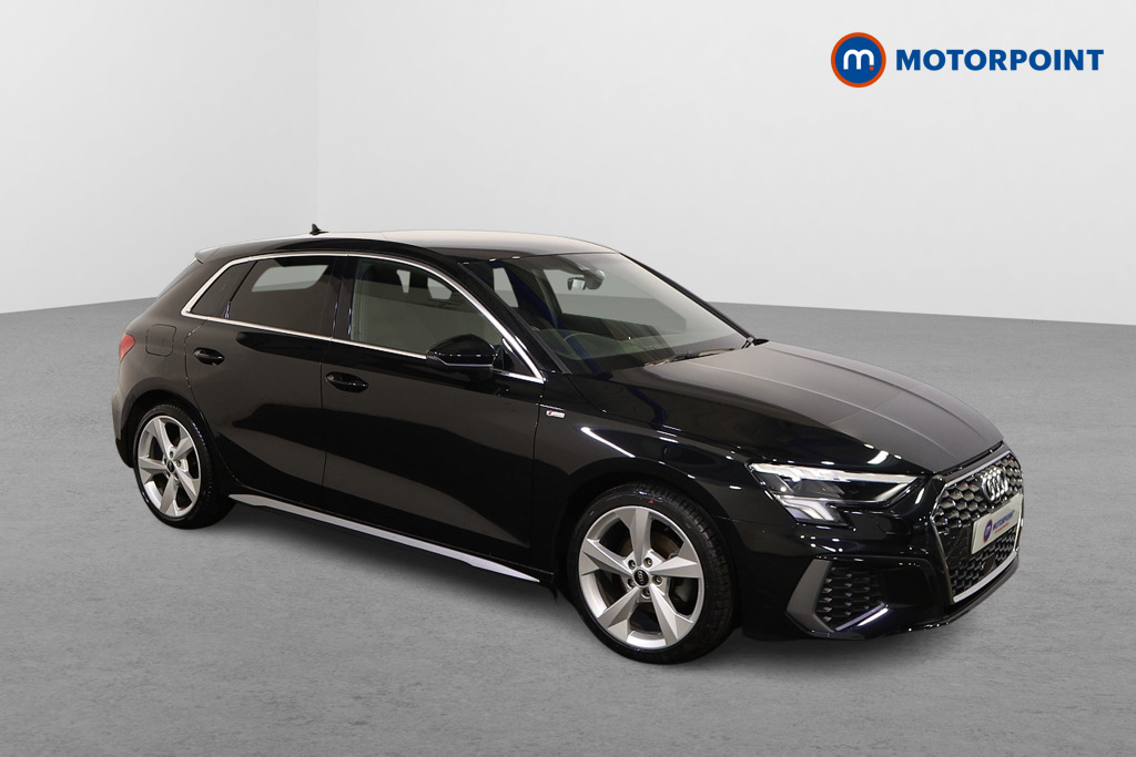 Audi A3 S Line Manual Petrol Hatchback - Stock Number (1618655) - Drivers side front corner