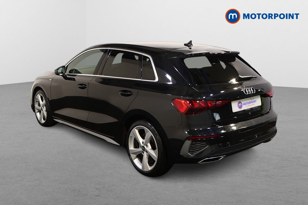Audi A3 S Line Manual Petrol Hatchback - Stock Number (1618655) - Passenger side rear corner