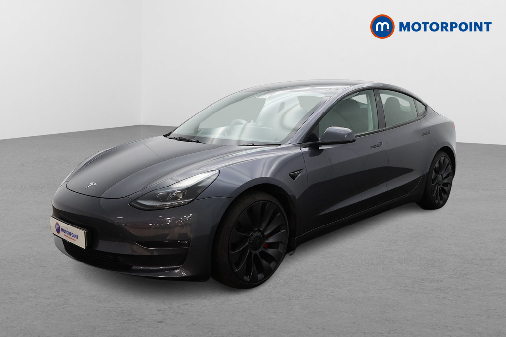 Tesla Model 3 Performance Automatic Electric Saloon - Stock Number (1615160) - Passenger side front corner