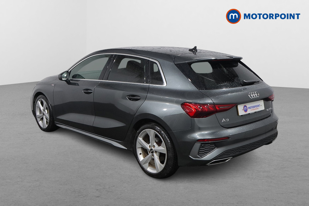 Audi A3 S Line Automatic Petrol Hatchback - Stock Number (1615929) - Passenger side rear corner