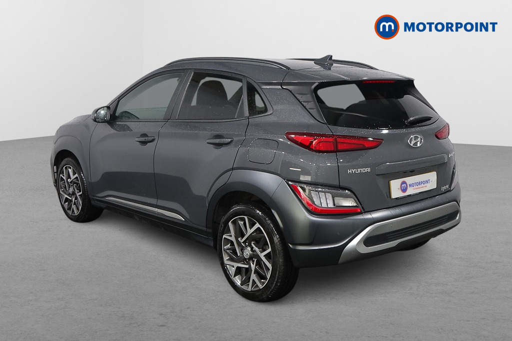 Hyundai Kona Premium Automatic Petrol-Electric Hybrid SUV - Stock Number (1617642) - Passenger side rear corner