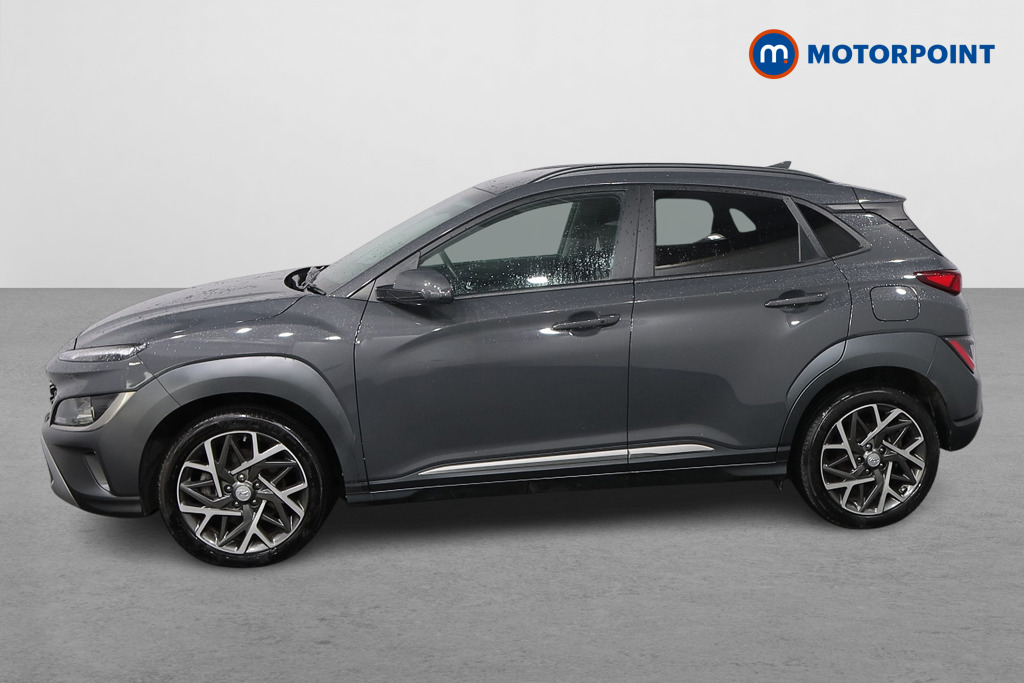 Hyundai Kona Premium Automatic Petrol-Electric Hybrid SUV - Stock Number (1617642) - Passenger side