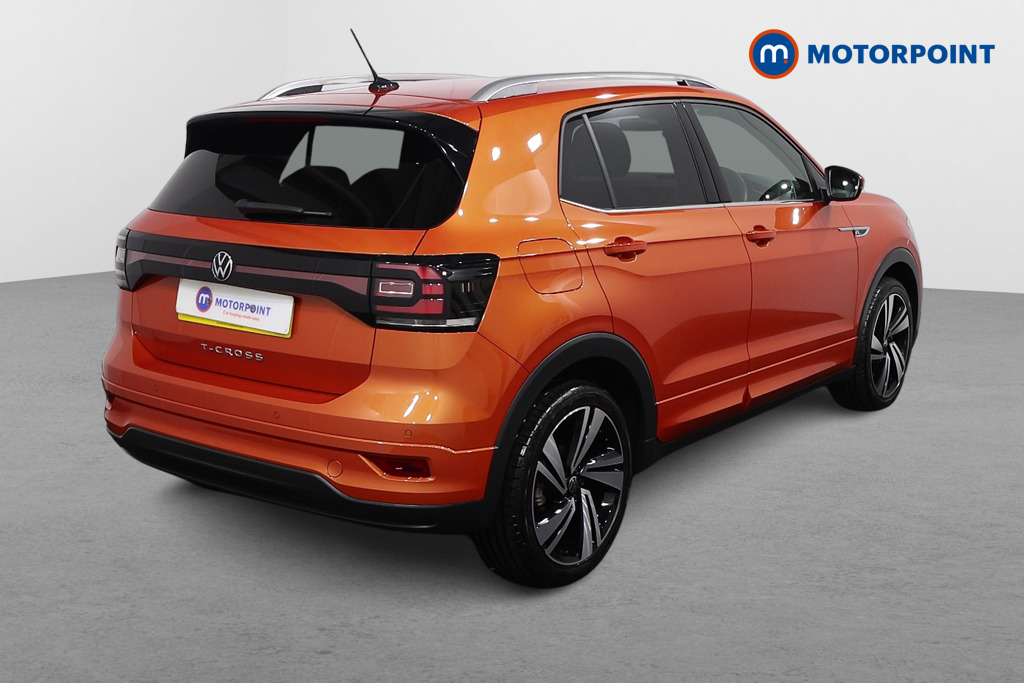 Volkswagen T-Cross R-Line Automatic Petrol SUV - Stock Number (1617933) - Drivers side rear corner