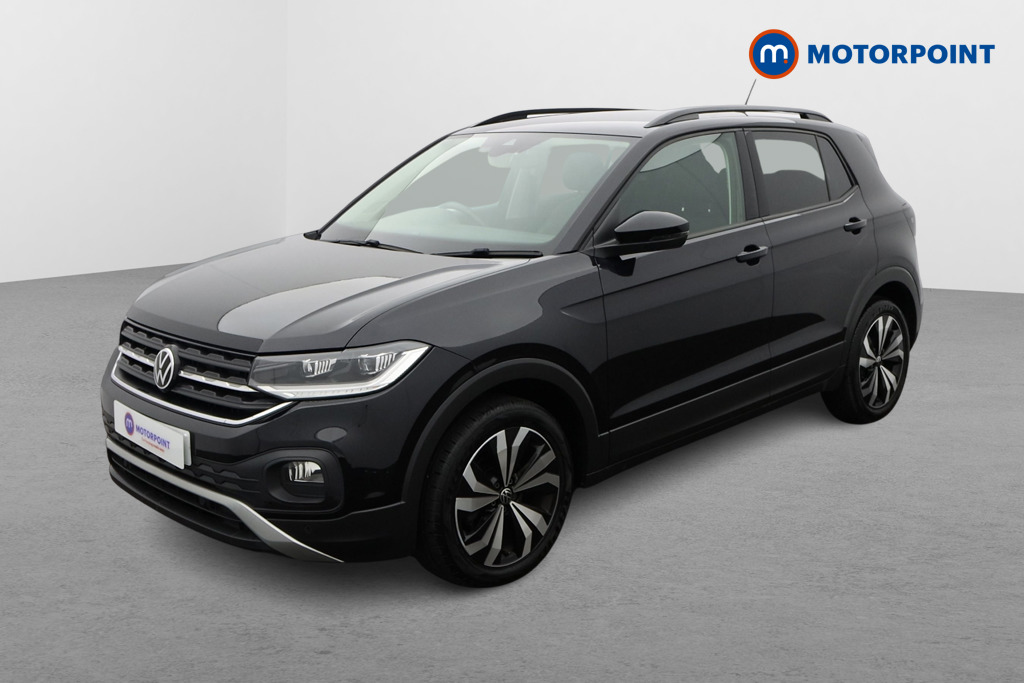 Volkswagen T-Cross Black Edition Manual Petrol SUV - Stock Number (1610302) - Passenger side front corner