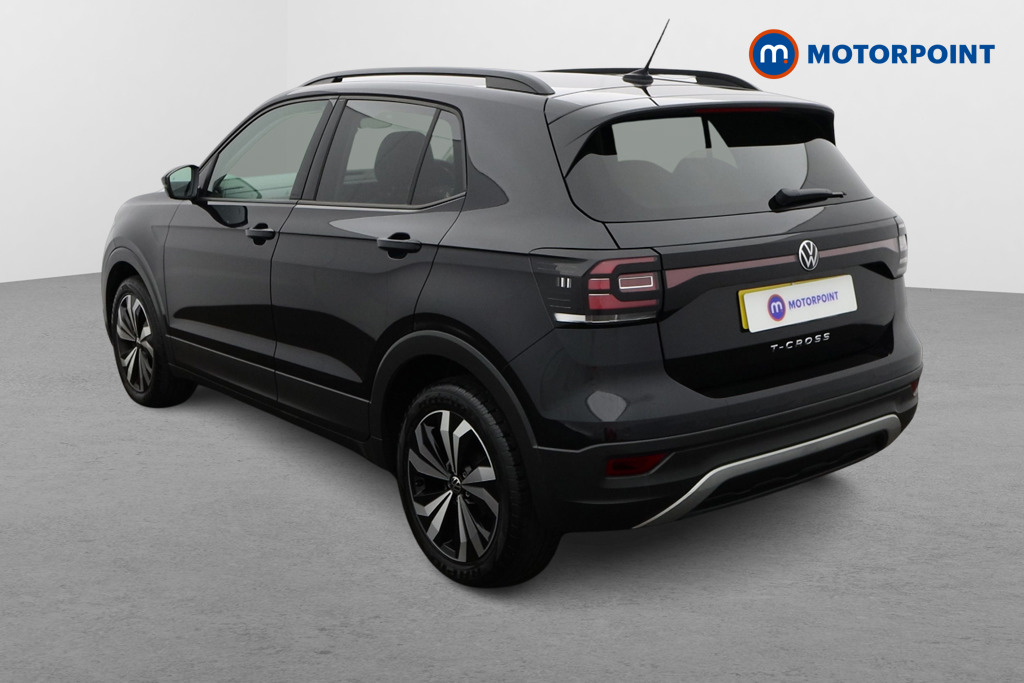 Volkswagen T-Cross Black Edition Manual Petrol SUV - Stock Number (1610302) - Passenger side rear corner