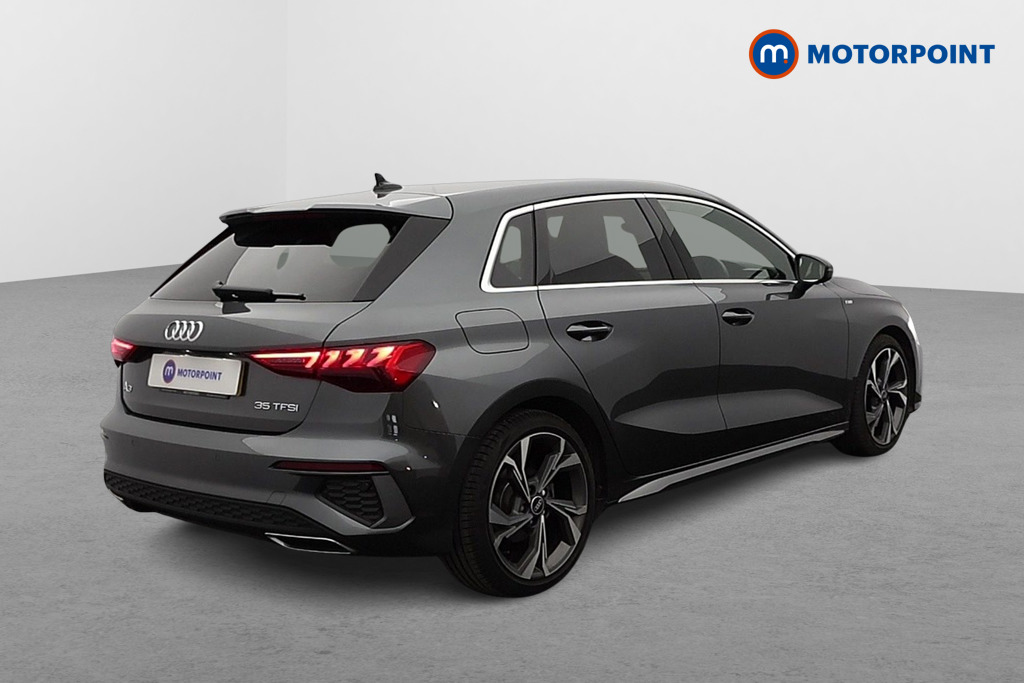 Audi A3 S Line Automatic Petrol Hatchback - Stock Number (1611142) - Drivers side rear corner