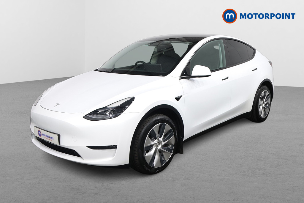 Tesla Model Y Long Range Automatic Electric SUV - Stock Number (1619795) - Passenger side front corner