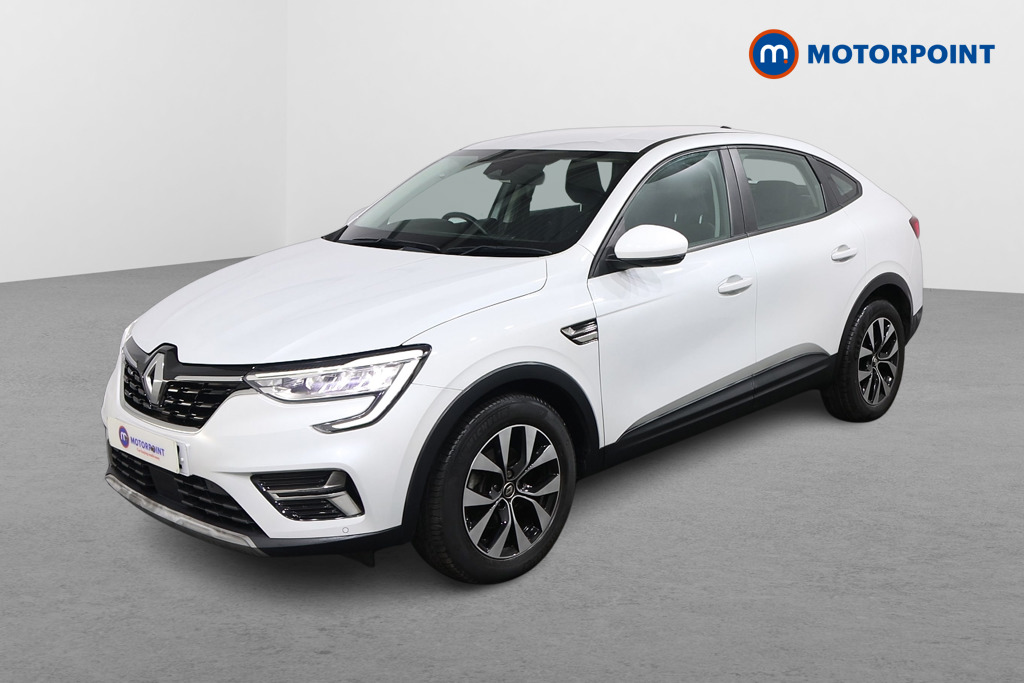 Renault Arkana Iconic Automatic Petrol-Electric Hybrid SUV - Stock Number (1566845) - Passenger side front corner