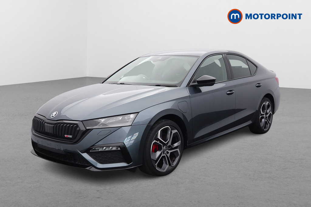 Skoda Octavia VRS Automatic Petrol Plug-In Hybrid Hatchback - Stock Number (1611843) - Passenger side front corner