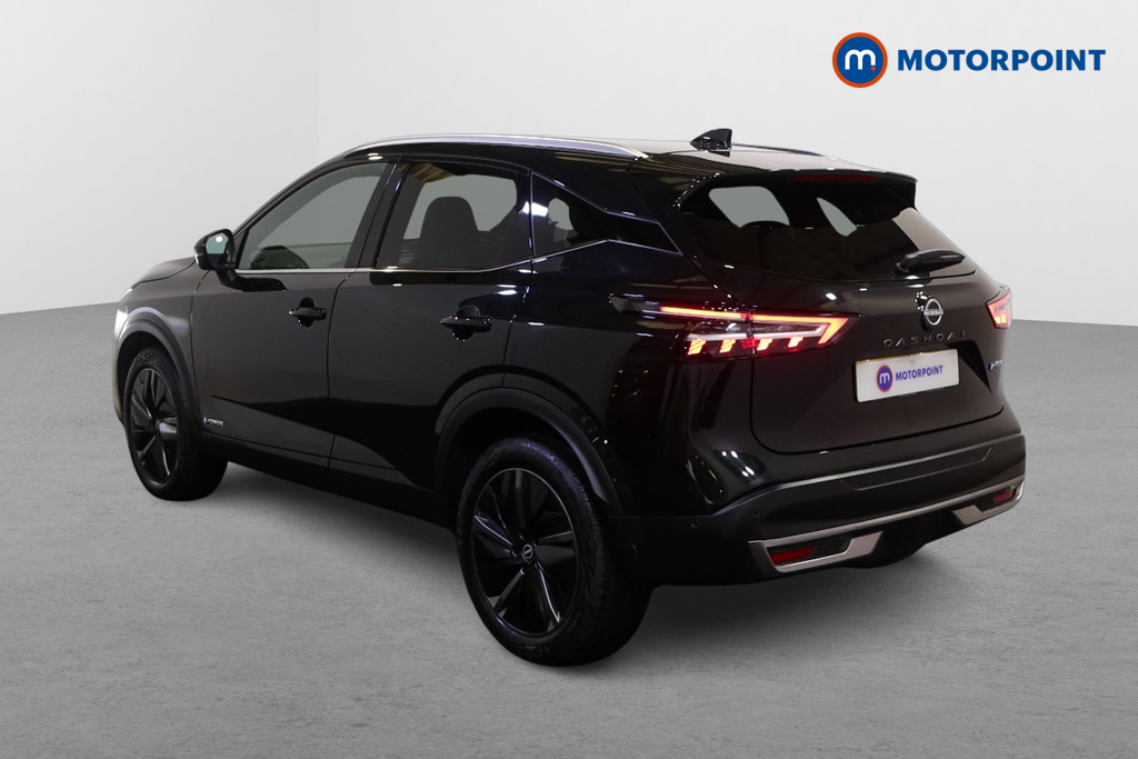 Nissan Qashqai Tekna Automatic Petrol-Electric Hybrid SUV - Stock Number (1614686) - Passenger side rear corner