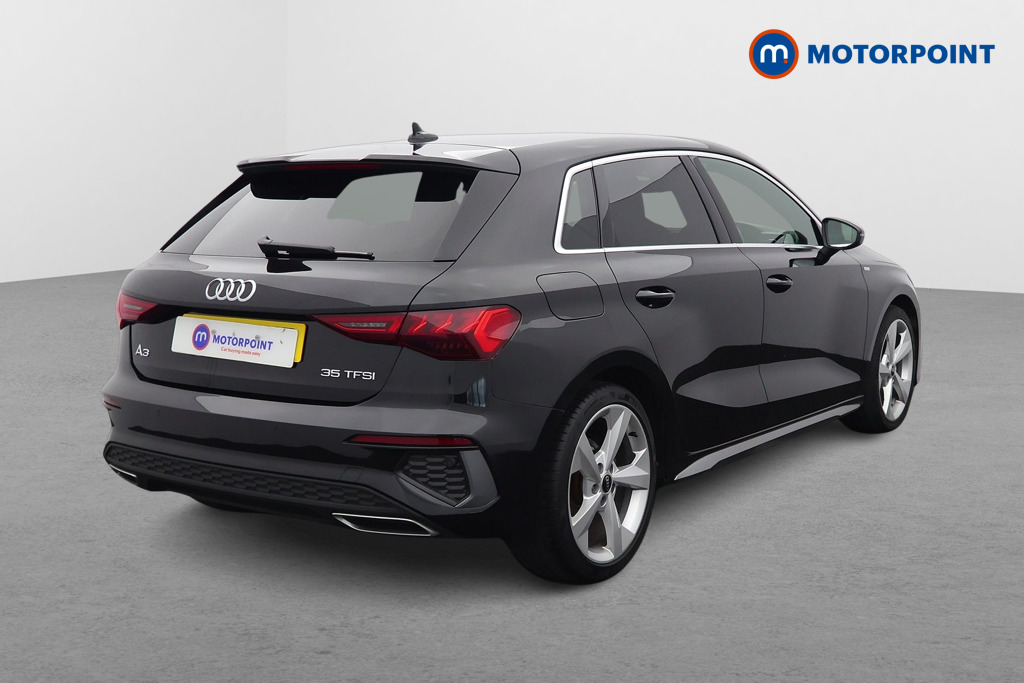 Audi A3 S Line Automatic Petrol Hatchback - Stock Number (1615733) - Drivers side rear corner