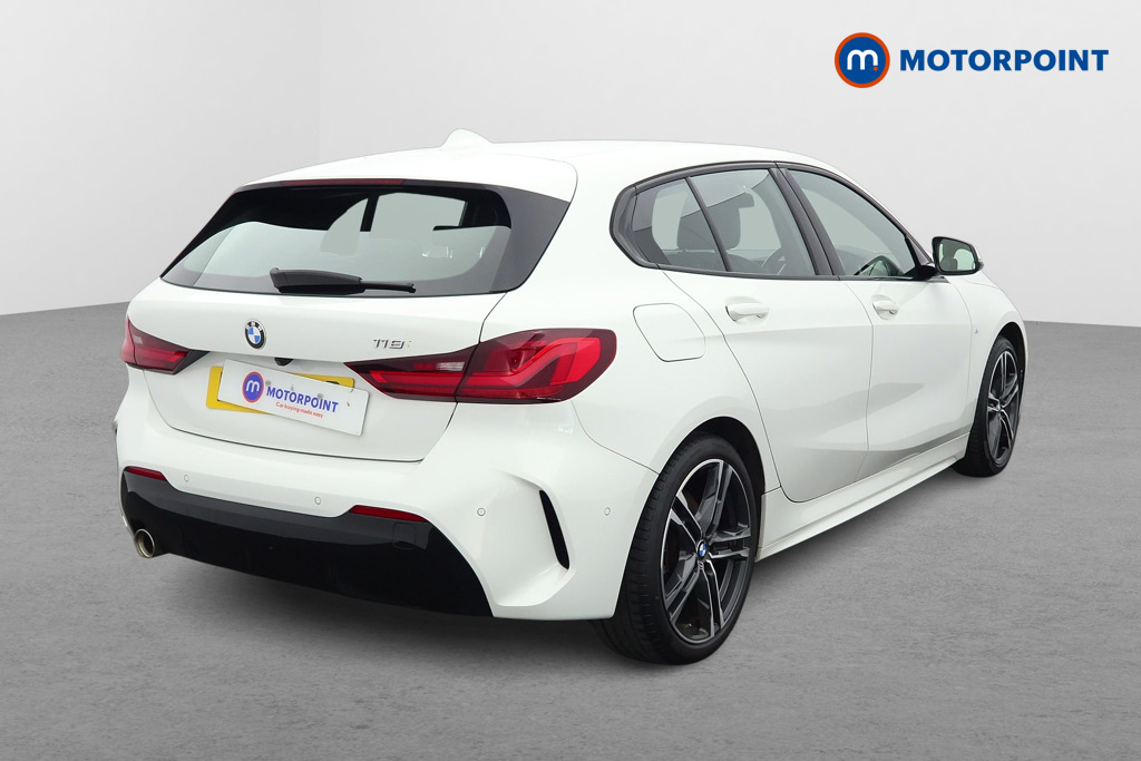 BMW 1 Series M Sport Manual Petrol Hatchback - Stock Number (1616209) - Drivers side rear corner
