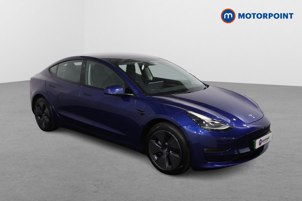 Tesla Model 3 Long Range Automatic Electric Saloon - Stock Number (1619785) - Drivers side front corner