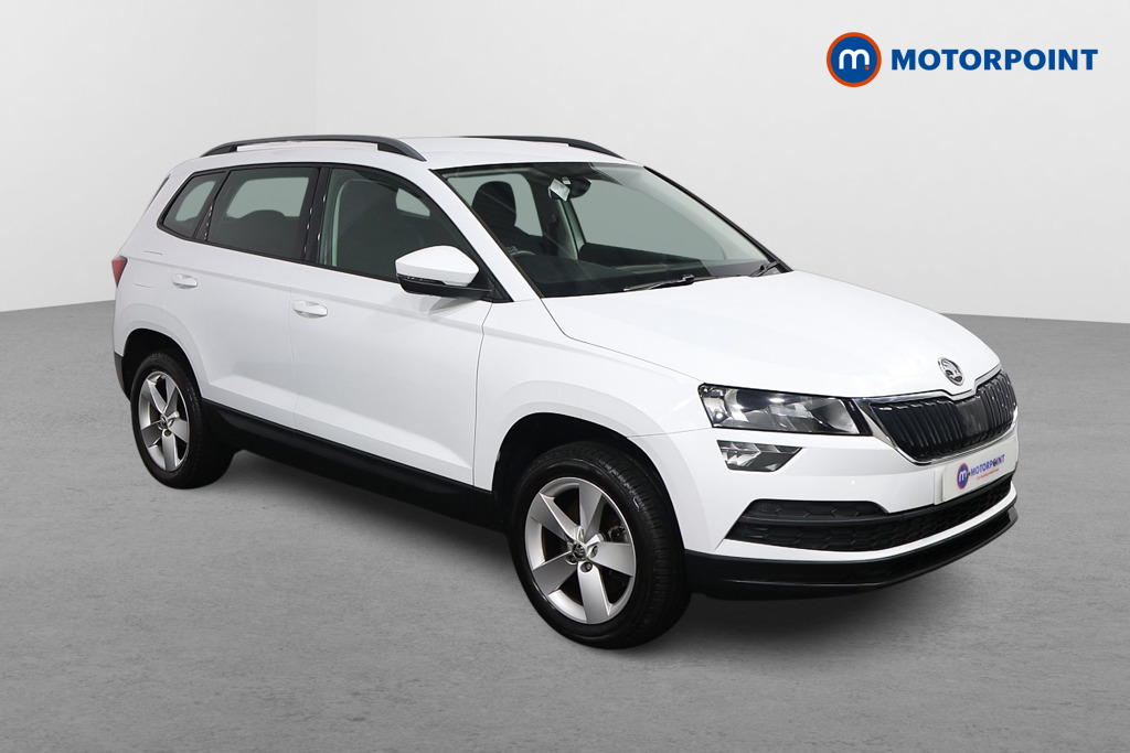 Skoda Karoq SE Automatic Petrol SUV - Stock Number (1620046) - Drivers side front corner