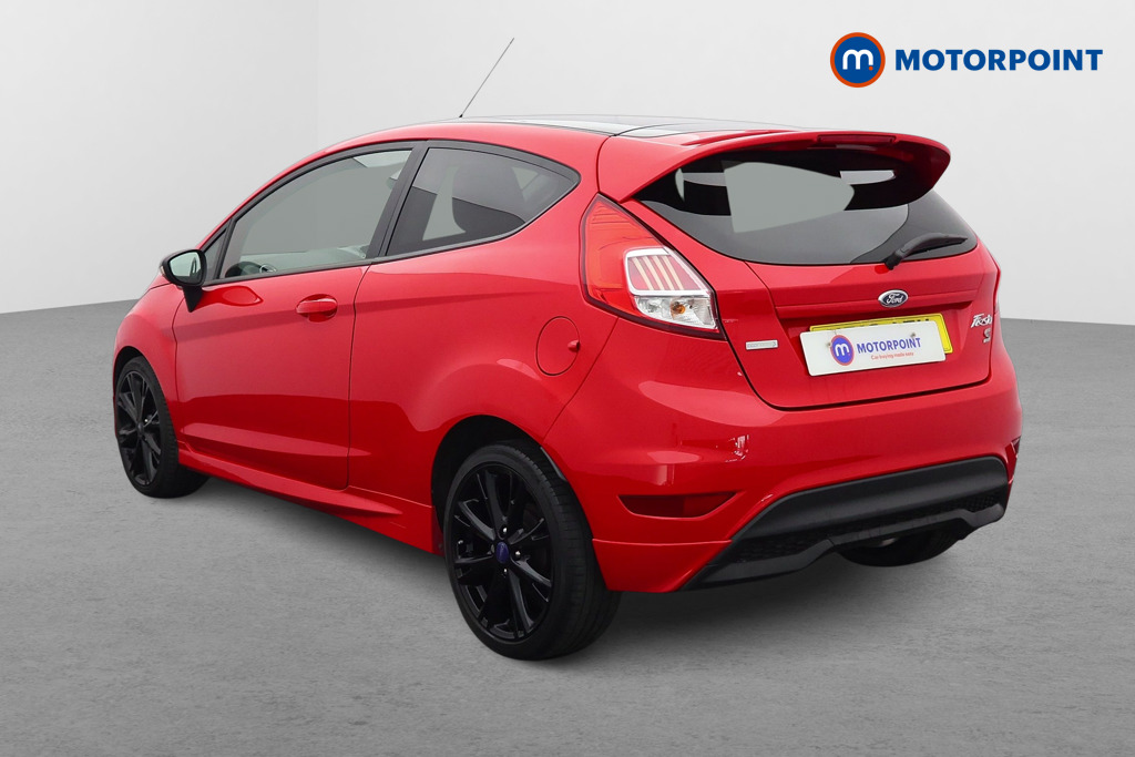 Ford Fiesta Zetec S Red Manual Petrol Hatchback - Stock Number (1620600) - Passenger side rear corner