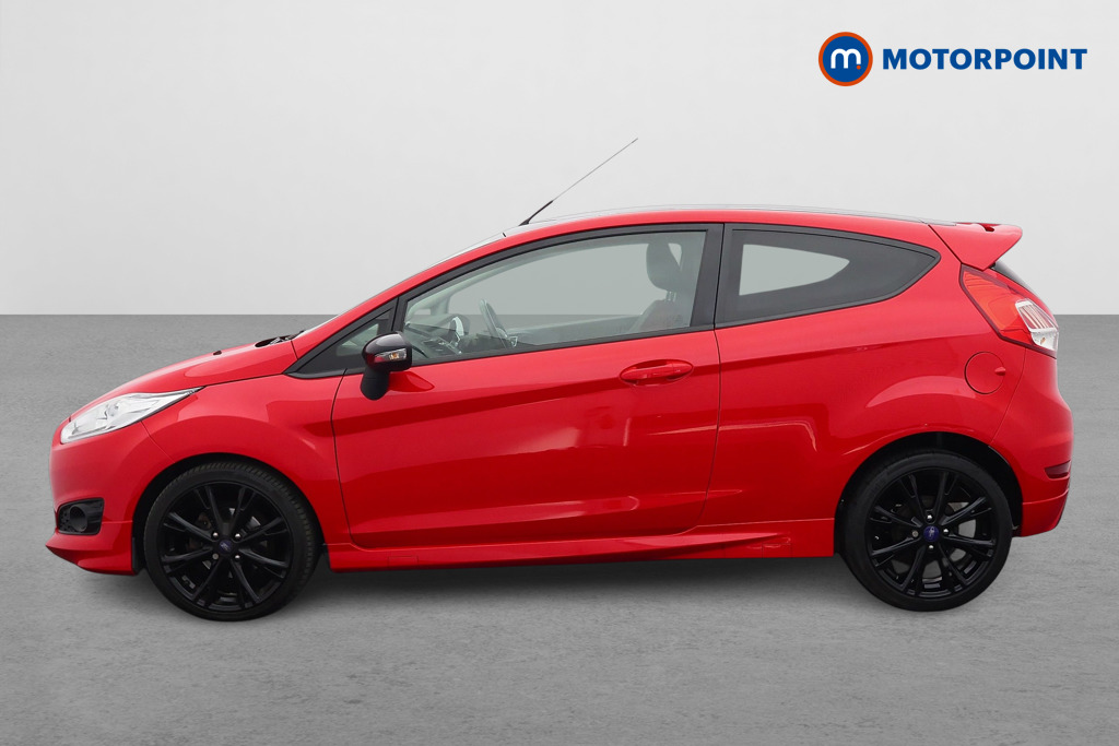 Ford Fiesta Zetec S Red Manual Petrol Hatchback - Stock Number (1620600) - Passenger side