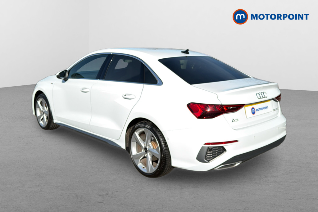 Audi A3 S Line Automatic Petrol Saloon - Stock Number (1616329) - Passenger side rear corner