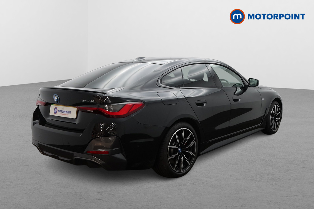 BMW I4 M Sport Automatic Electric Hatchback - Stock Number (1617600) - Drivers side rear corner