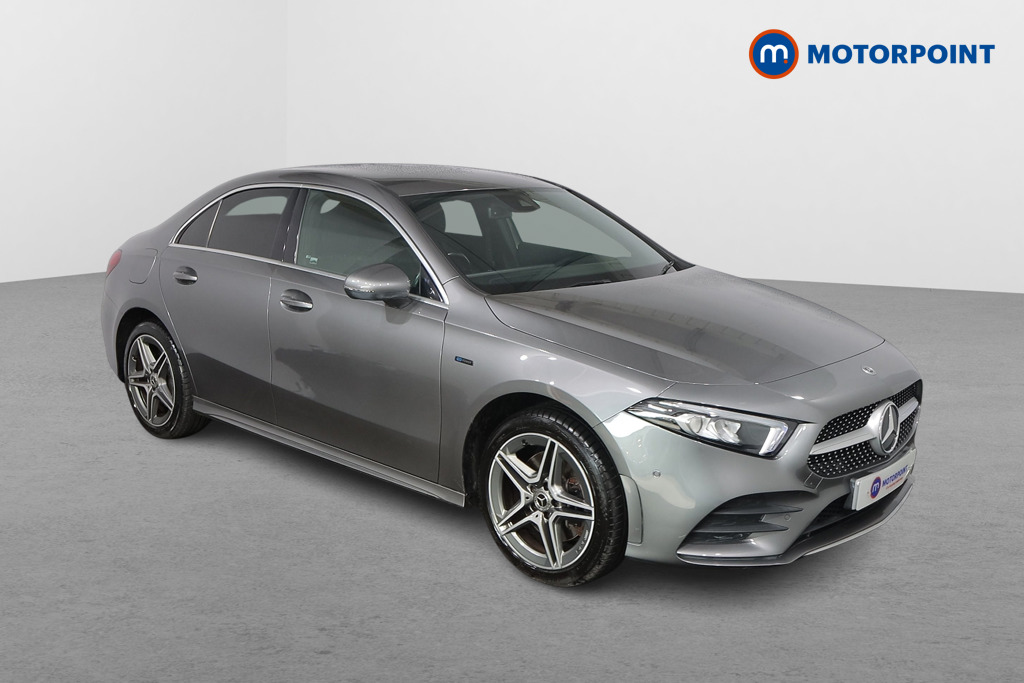 Mercedes-Benz A Class Amg Line Automatic Petrol Plug-In Hybrid Saloon - Stock Number (1618810) - Drivers side front corner