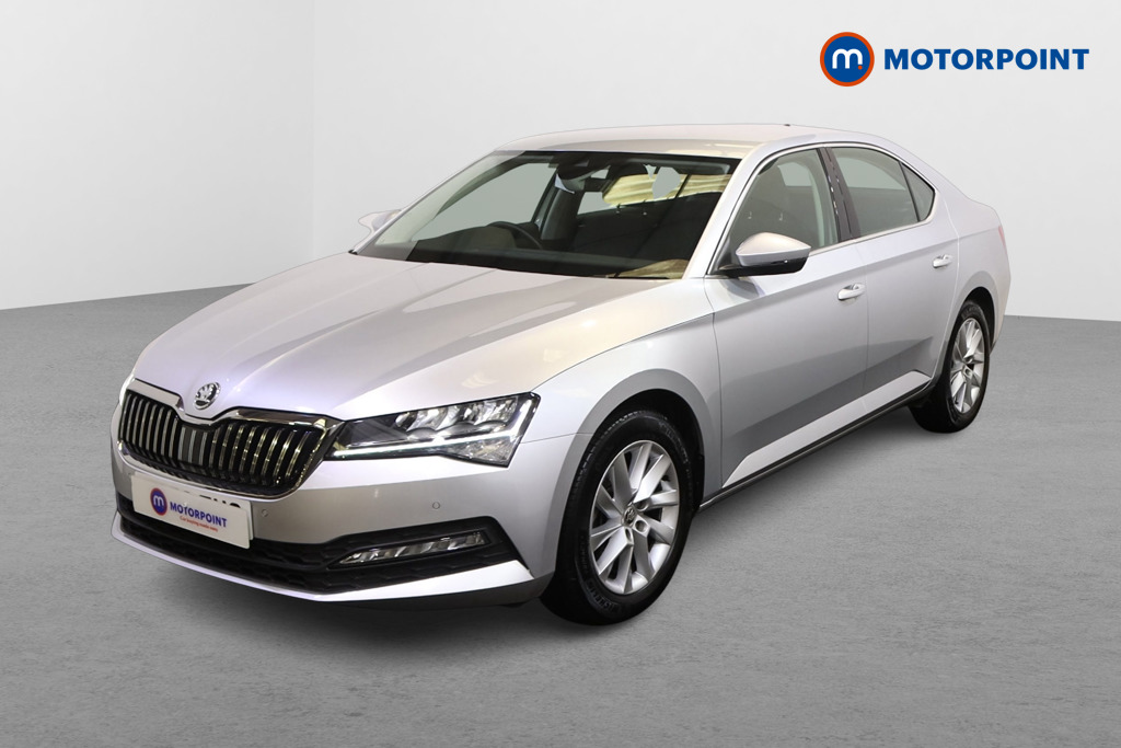 Skoda Superb SE Automatic Petrol Hatchback - Stock Number (1619425) - Passenger side front corner