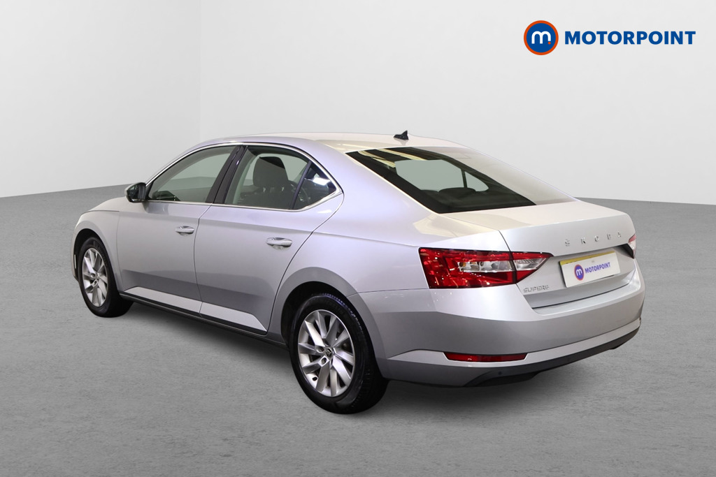 Skoda Superb SE Automatic Petrol Hatchback - Stock Number (1619425) - Passenger side rear corner